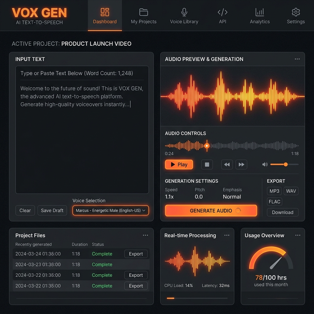 Text to Speech
